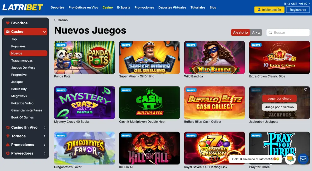 Reseñas del Casino Latribet
